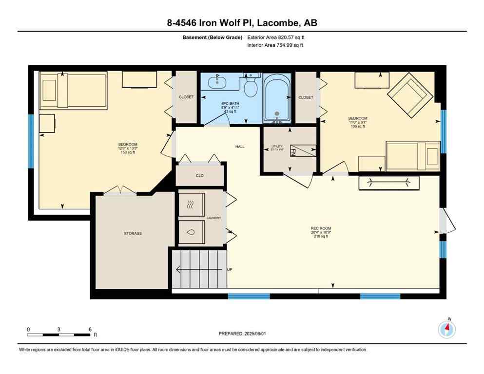 MLS® A2249543 - Unit #8 4546 Iron Wolf Place  in Iron Wolf Lacombe, Residential