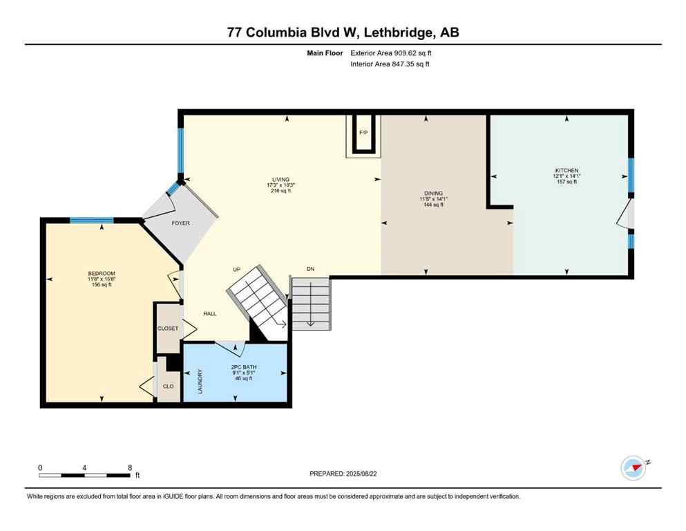 MLS® A2249594 - 77 Columbia Boulevard W in Varsity Village Lethbridge, Residential