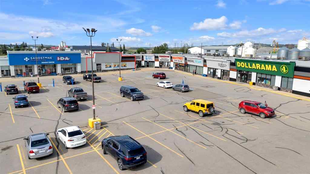 MLS® A2249596 - Unit #121 4808 50 Street  in Downtown Innisfail Innisfail, Commercial