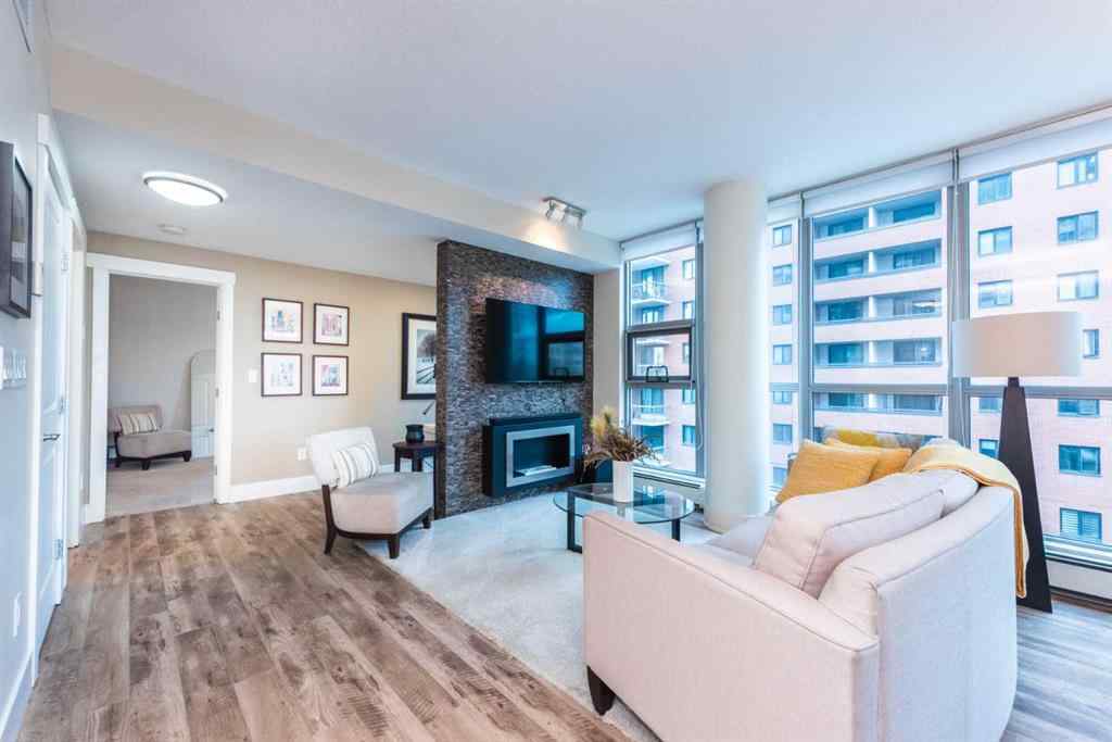 MLS® A2249617 - Unit #503 735 2 Avenue SW in Eau Claire Calgary, Residential