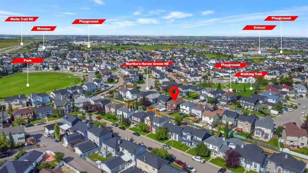 MLS® A2249642 - 53 Martha's Haven Green NE in Martindale Calgary, Residential