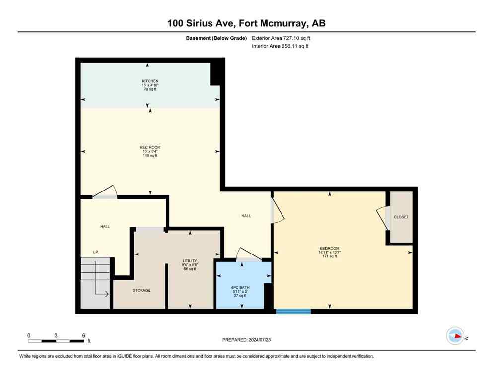 MLS® A2249666 - 100 Sirius Avenue  in Thickwood Fort McMurray, Residential