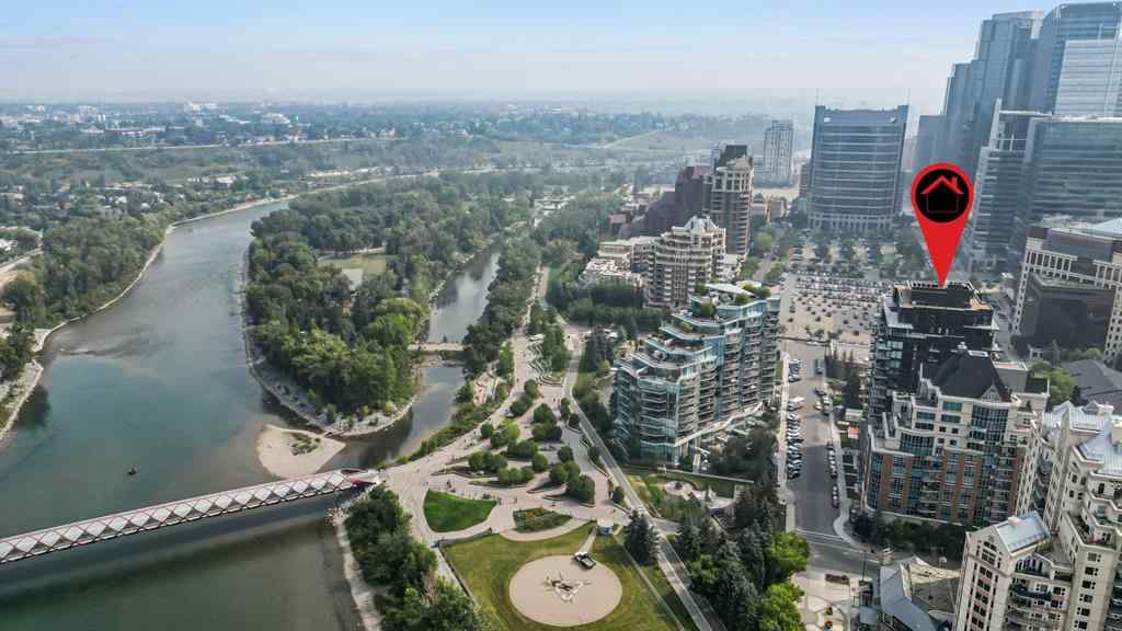 MLS® A2249681 - Unit #1701 730 2 Avenue SW in Eau Claire Calgary, Residential
