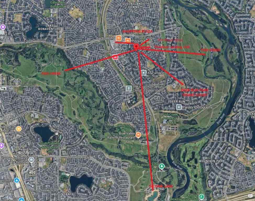MLS® A2249684 - 259 Deerview Drive SE in Deer Ridge Calgary, Residential