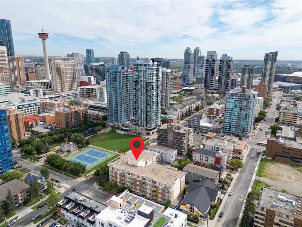 MLS® A2249693 - Unit #402 1410 2 Street SW in Beltline Calgary, Residential