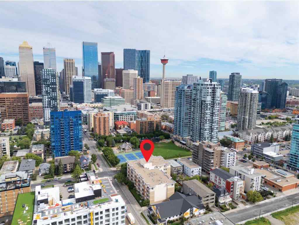 MLS® A2249693 - Unit #402 1410 2 Street SW in Beltline Calgary, Residential