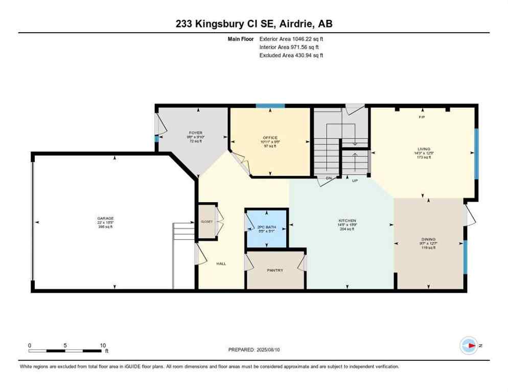 MLS® A2249775 - 233 Kingsbury Close SE in Kings Heights Airdrie, Residential