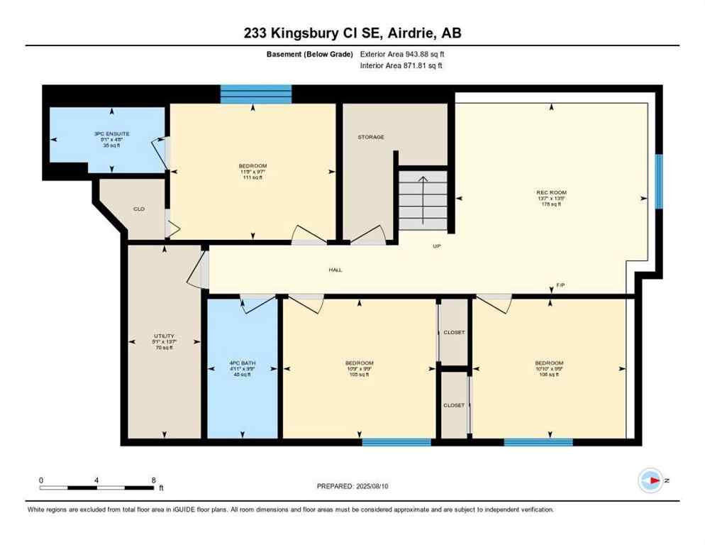 MLS® A2249775 - 233 Kingsbury Close SE in Kings Heights Airdrie, Residential
