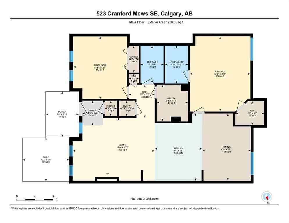 MLS® A2249790 - 523 Cranford Mews SE in Cranston Calgary, Residential