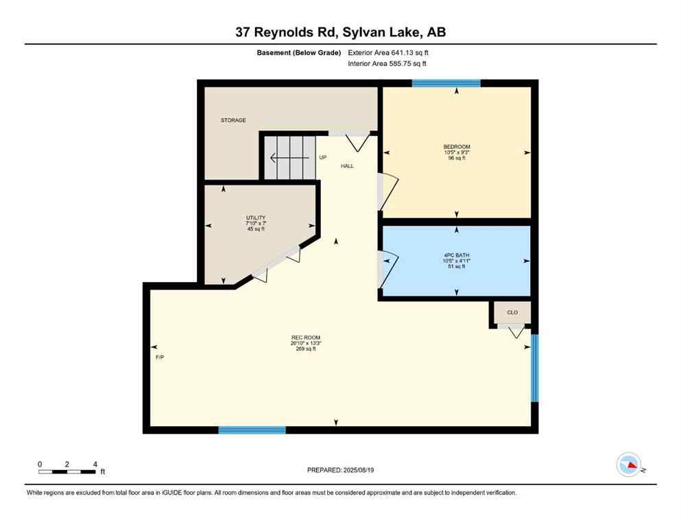 MLS® A2249804 - 37 Reynolds Road  in Ryders Ridge Sylvan Lake, Residential