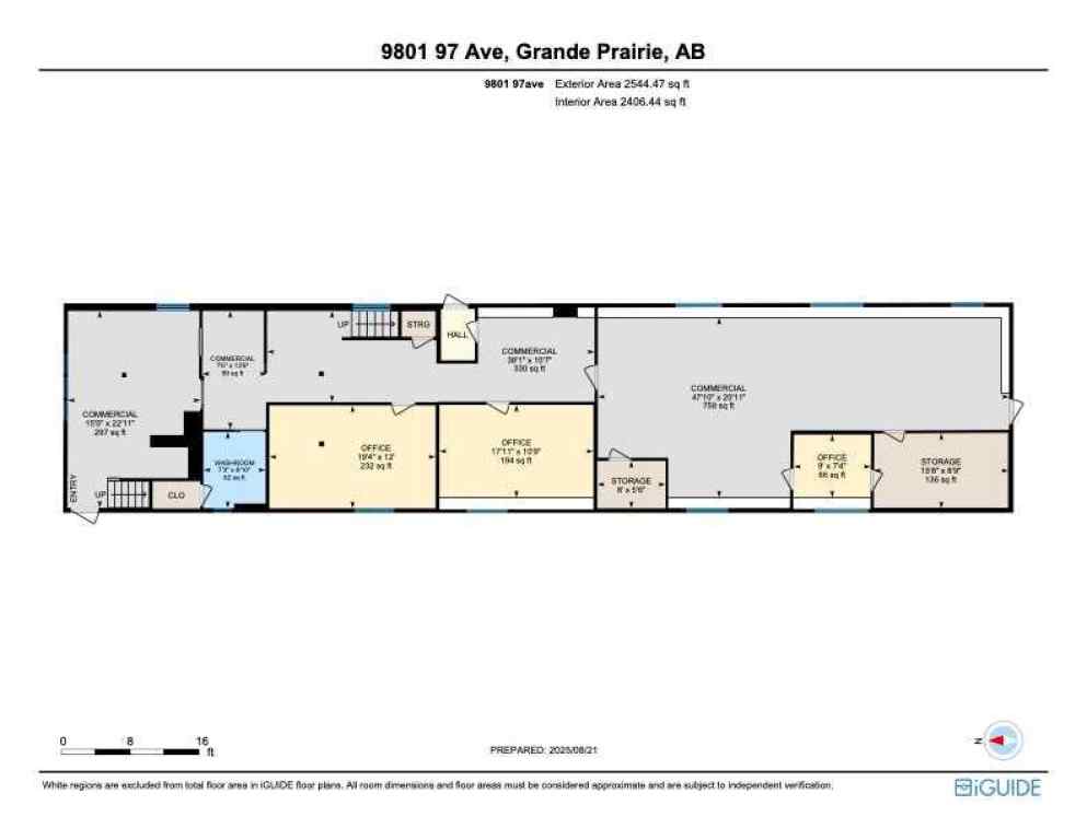 MLS® A2249826 - 9801 97 Avenue  in Central Business District Grande Prairie, Commercial
