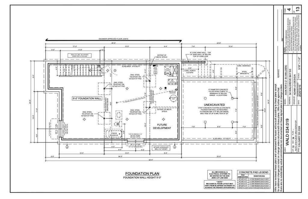 MLS® A2249828 - 54 Walgrove Bay SE in Walden Calgary, Residential