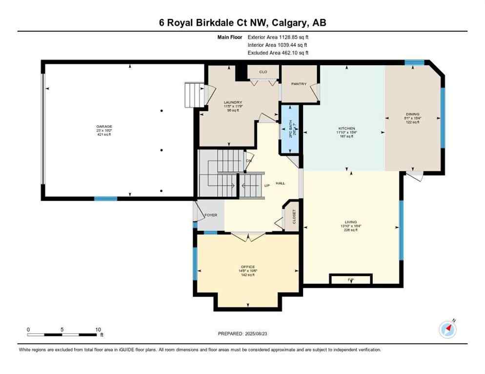 MLS® A2249841 - 6 Royal Birkdale Court NW in Royal Oak Calgary, Residential