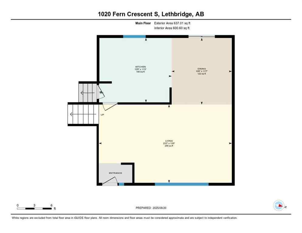 MLS® A2250050 - 1020 Fern Crescent S in Lakeview Lethbridge, Residential
