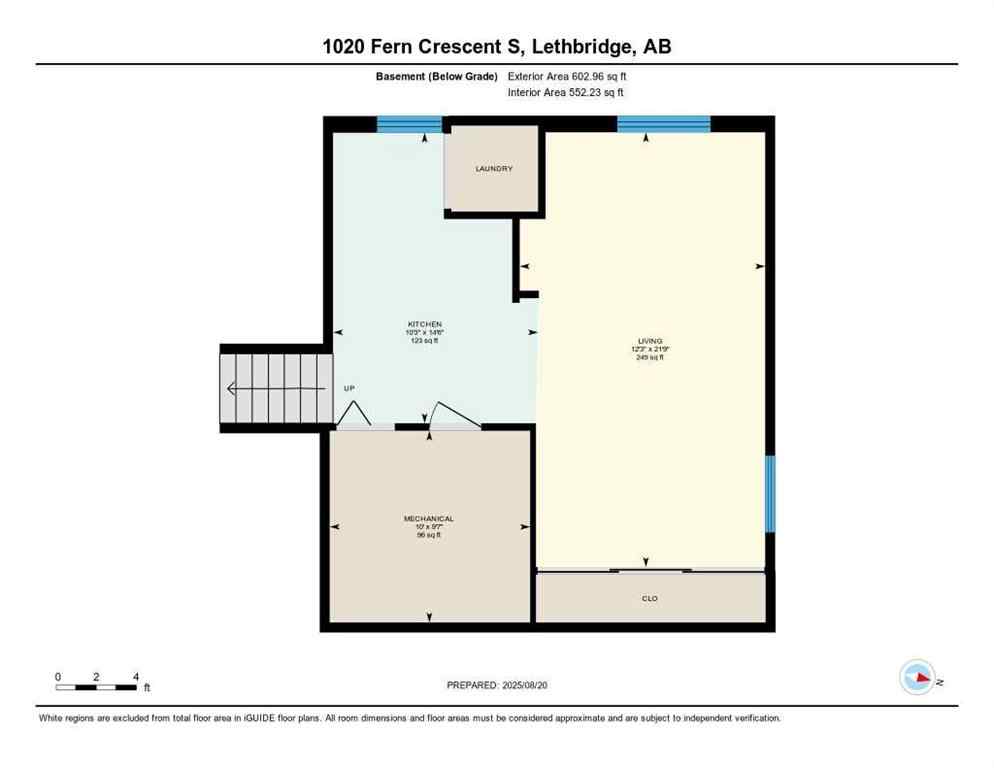 MLS® A2250050 - 1020 Fern Crescent S in Lakeview Lethbridge, Residential