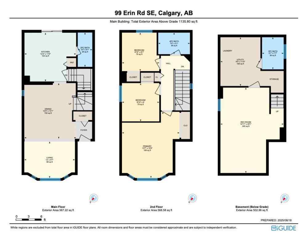 MLS® A2250067 - 99 Erin Road SE in Erin Woods Calgary, Residential