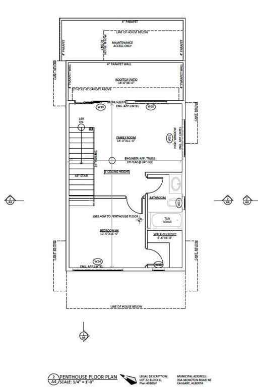 MLS® A2250087 - 39A Moncton Road NE in Winston Heights/Mountview Calgary, Residential