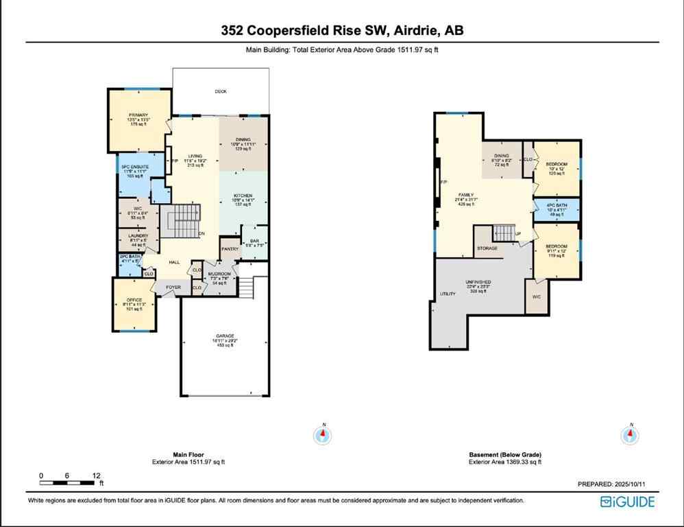 MLS® A2250106 - 352 Coopersfield Rise SW in Coopers Crossing Airdrie, Residential