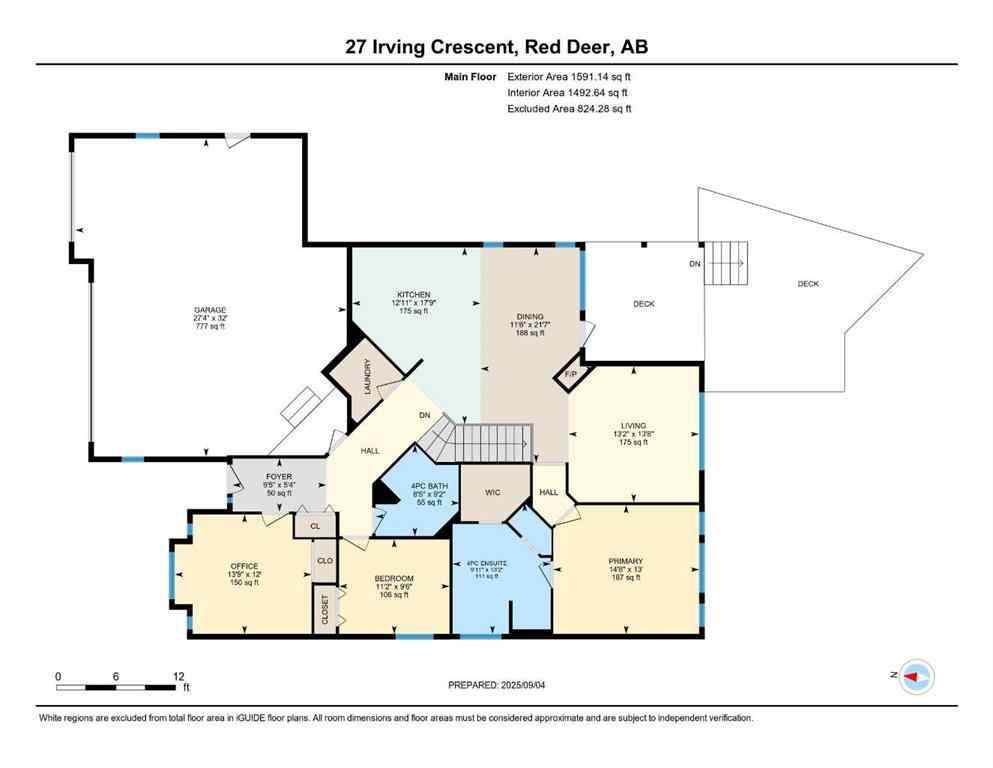 MLS® A2250181 - 27 Irving Crescent  in Inglewood West Red Deer, Residential