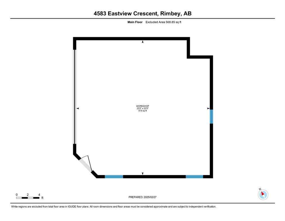 MLS® A2250241 - 4583 Eastview Crescent  in NONE Rimbey, Residential