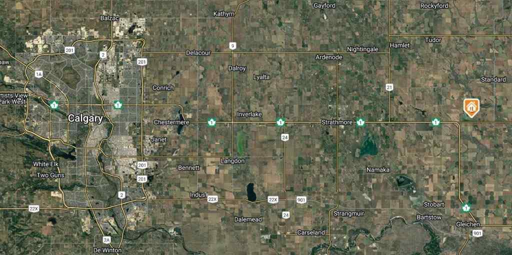 MLS® A2250278 - 242044A Range Road 224   in NONE Rural Wheatland County, Residential