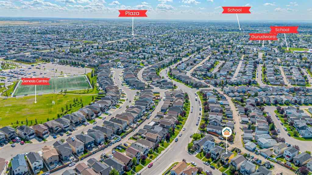 MLS® A2250323 - 16 Martin Crossing Bay NE in Martindale Calgary, Residential