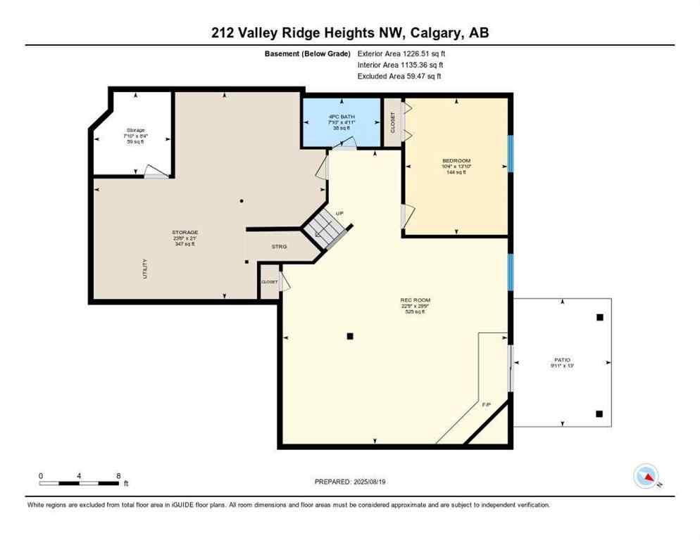 MLS® A2250333 - 212 Valley Ridge Heights NW in Valley Ridge Calgary, Residential