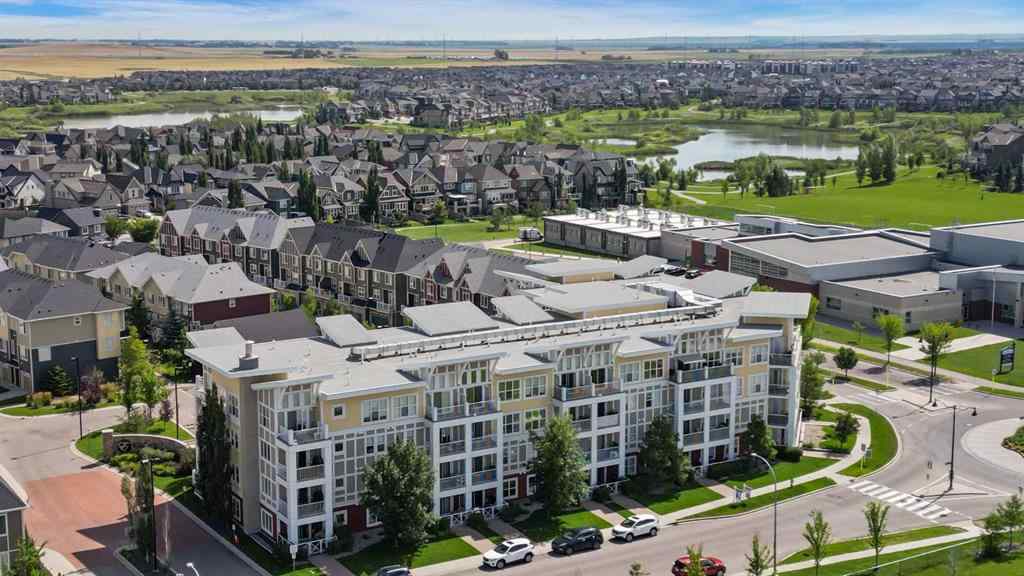 MLS® A2250373 - Unit #410 402 Marquis Lane SE in Mahogany Calgary, Residential