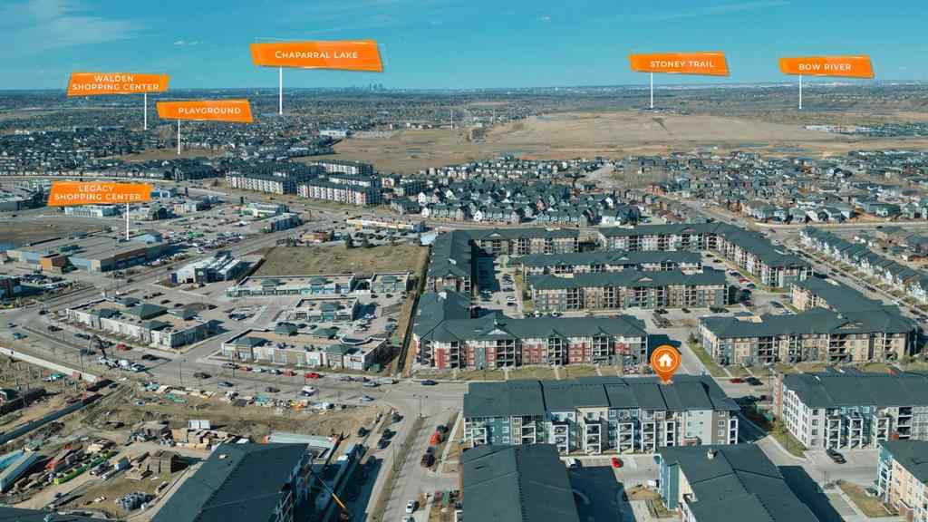 MLS® A2250391 - Unit #8306 151 Legacy Main Street SE in Legacy Calgary, Residential