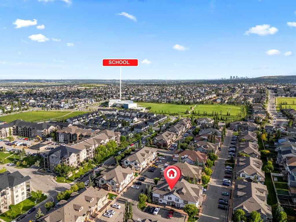 MLS® A2250392 - Unit #102 31 Panatella Landing NW in Panorama Hills Calgary, Residential