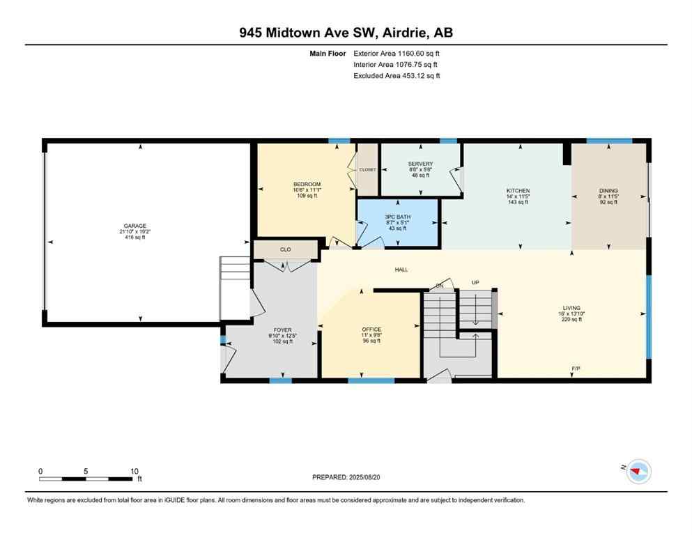 MLS® A2250393 - 945 Midtown Avenue SW in Midtown Airdrie, Residential