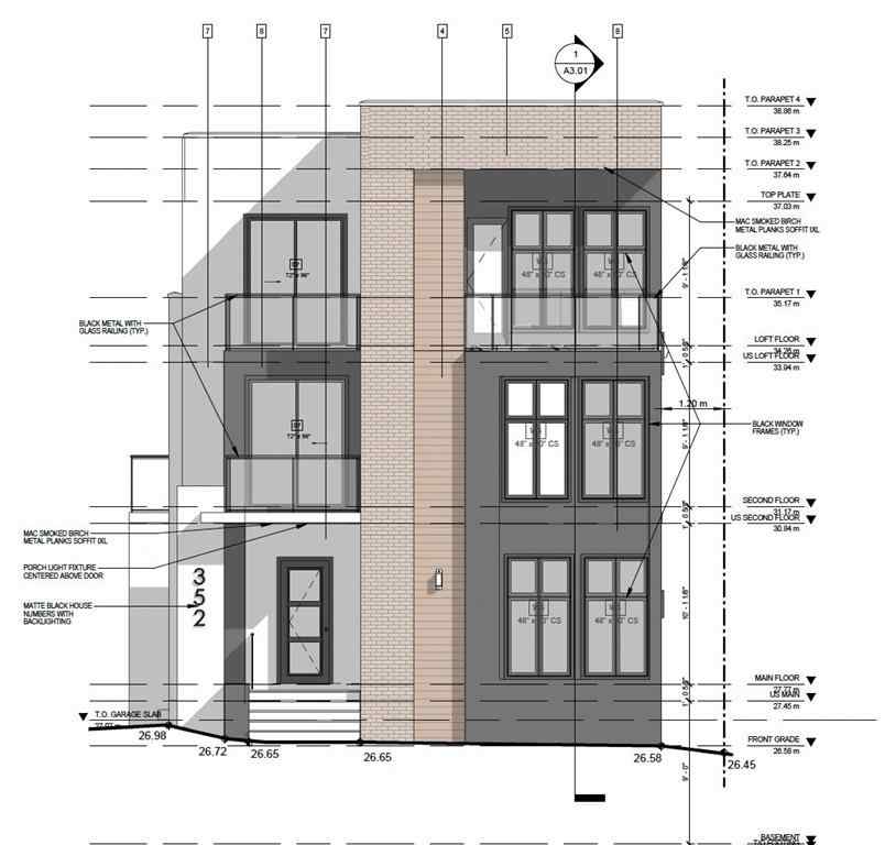 MLS® A2250401 - 352 Normandy Drive SW in Currie Barracks Calgary, Residential