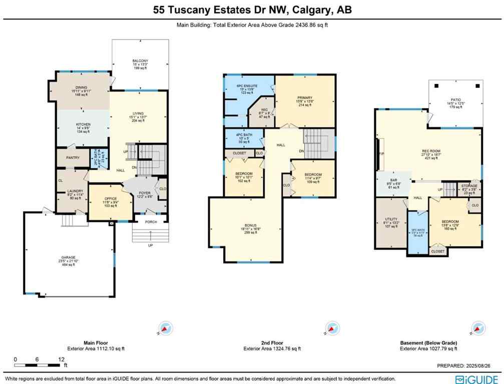 MLS® A2250425 - 55 Tuscany Estates Drive NW in Tuscany Calgary, Residential