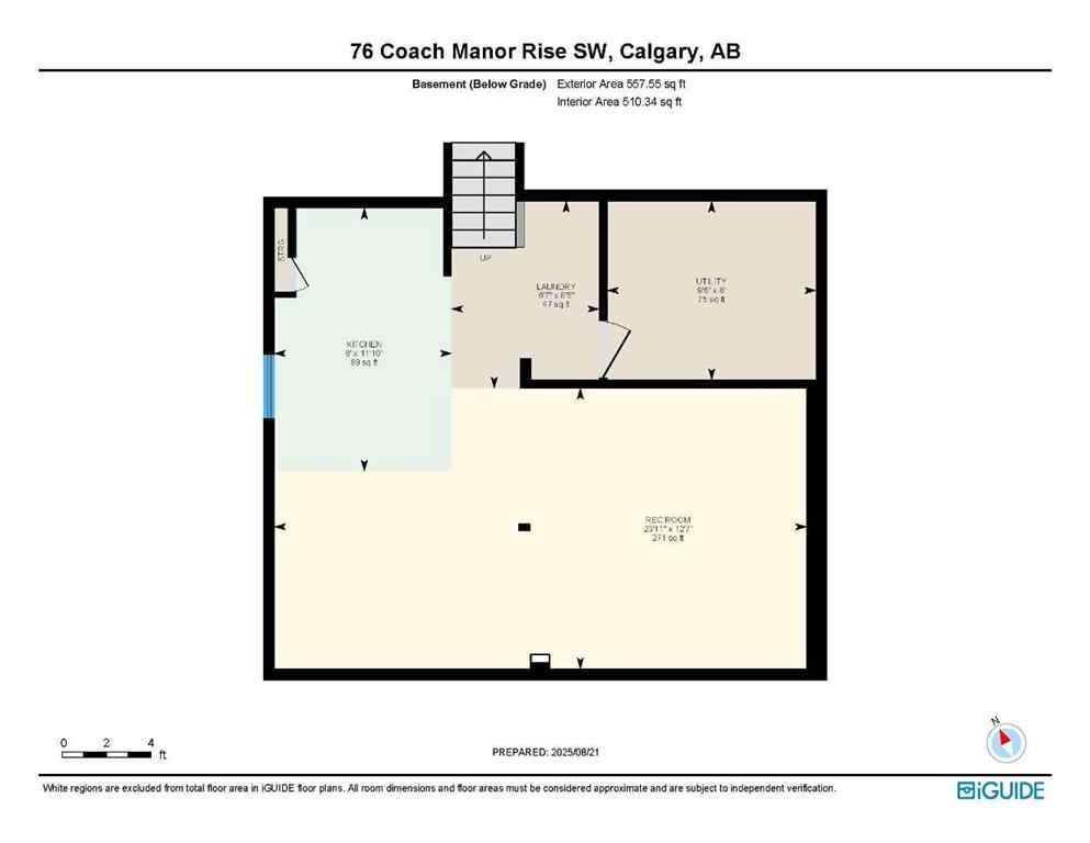 MLS® A2250426 - 76 Coach Manor Rise SW in Coach Hill Calgary, Residential