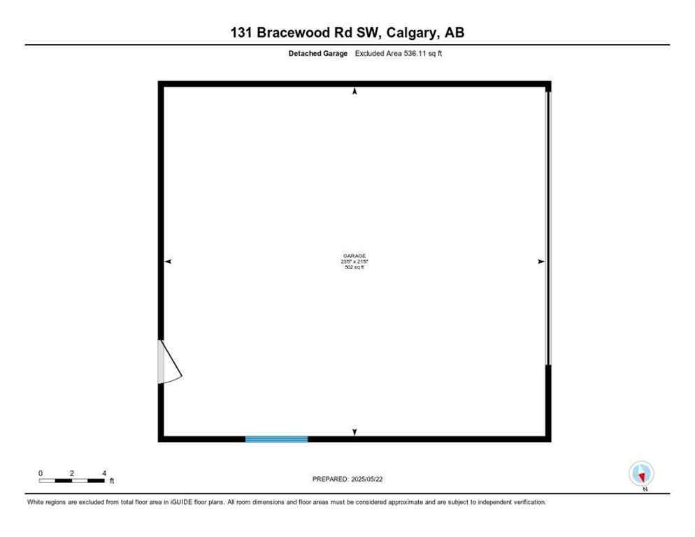 MLS® A2250487 - 131 Bracewood Road SW in Braeside Calgary, Residential