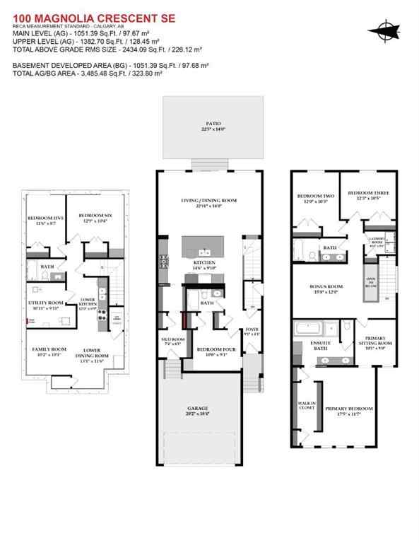 MLS® A2250499 - 100 Magnolia Crescent SE in Mahogany Calgary, Residential