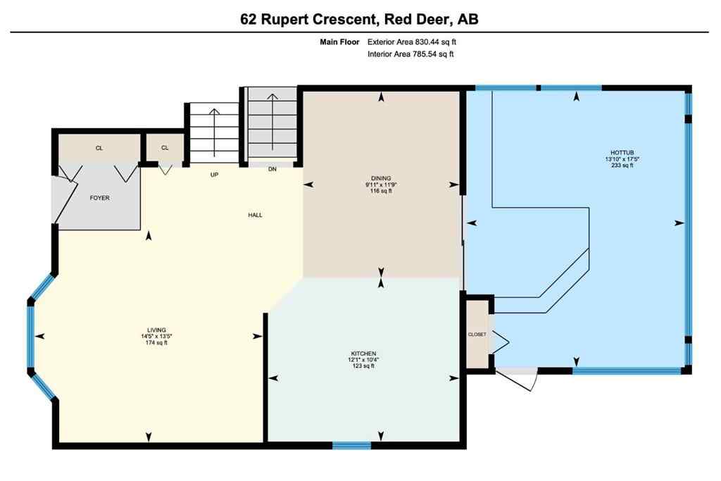 MLS® A2250630 - 62 Rupert Crescent  in Rosedale Estates Red Deer, Residential