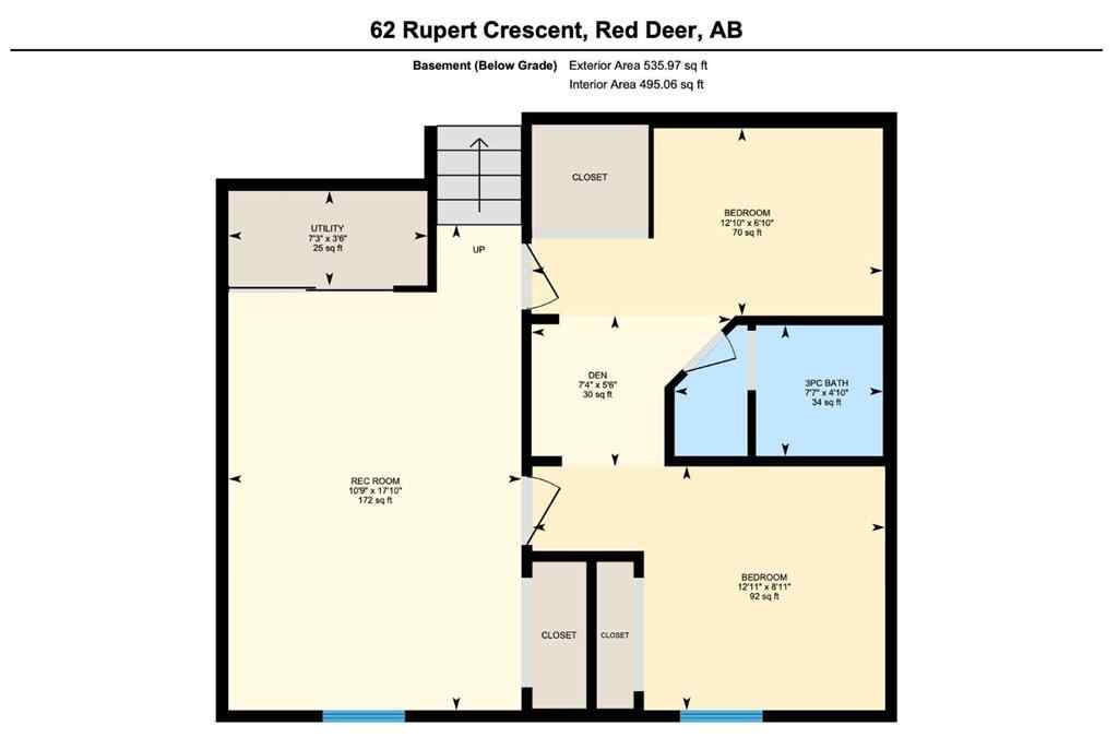 MLS® A2250630 - 62 Rupert Crescent  in Rosedale Estates Red Deer, Residential
