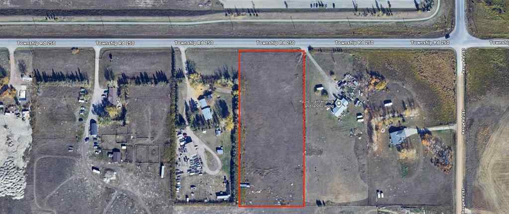 MLS® A2250639 -  283055 Township Rd 250   in Conrich Meadows Rural Rocky View County, Land
