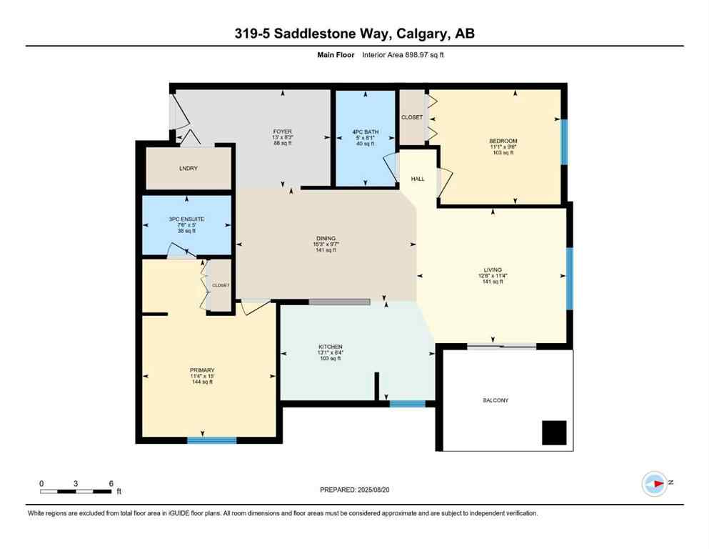 MLS® A2250660 - Unit #319 5 Saddlestone Way NE in Saddle Ridge Calgary, Residential