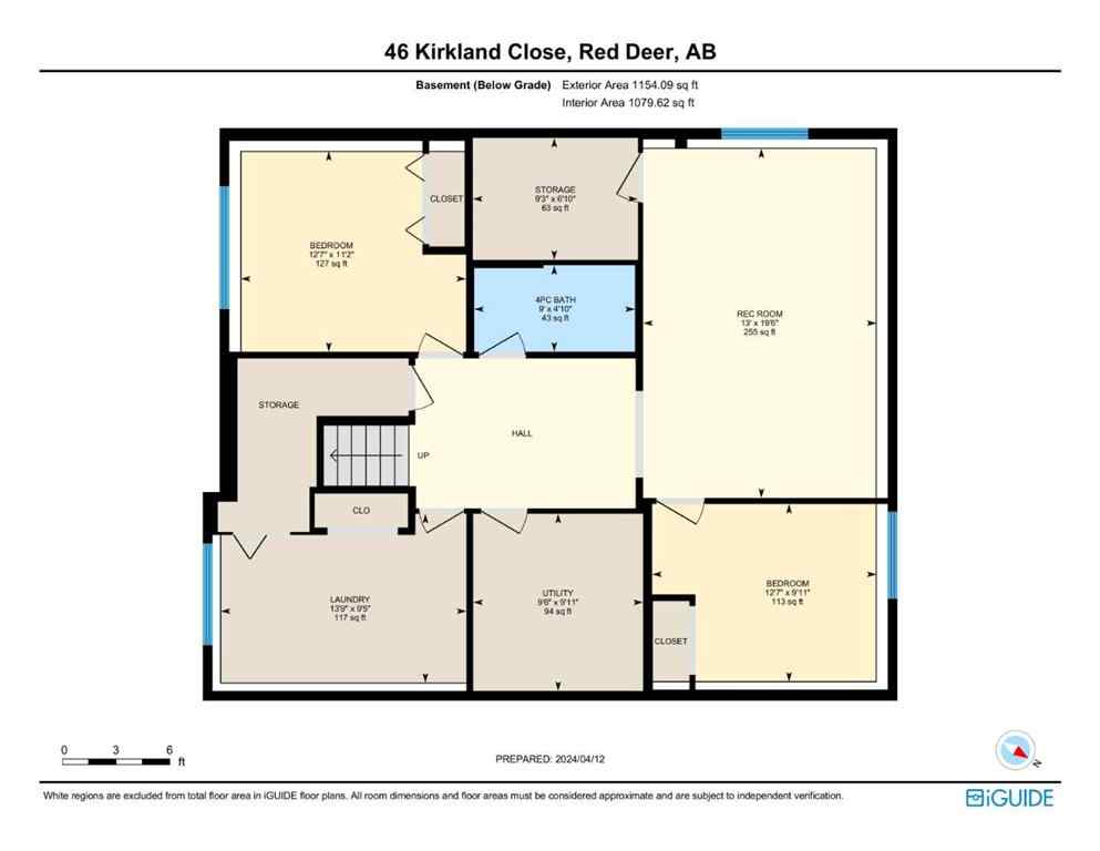 MLS® A2250692 - 46 Kirkland Close  in Kentwood West Red Deer, Residential