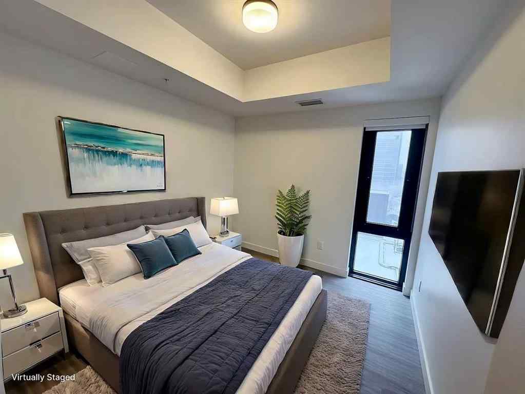 MLS® A2250705 - Unit #805 730 2 Avenue SW in Eau Claire Calgary, Residential