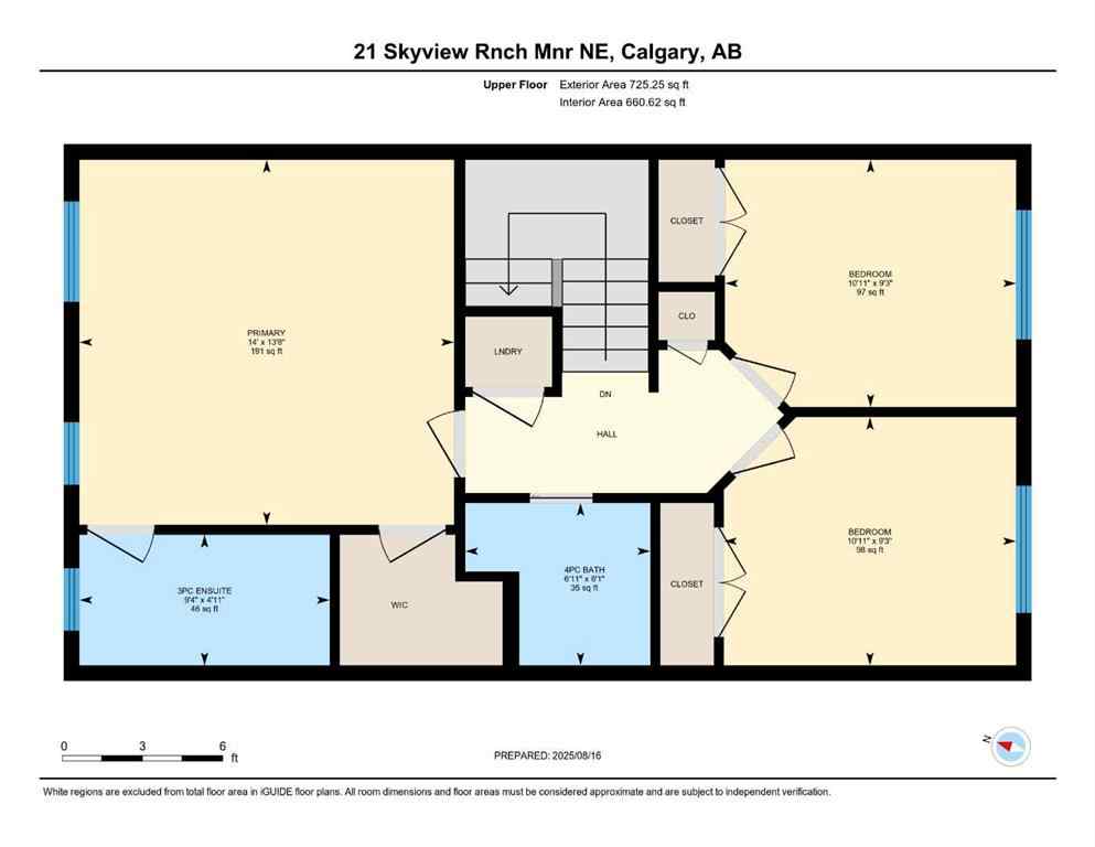 MLS® A2250740 - 21 Skyview Ranch Manor NE in Skyview Ranch Calgary, Residential