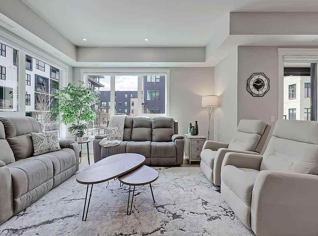 MLS® A2250786 - Unit #201 135 Lebel Crescent NW in University District Calgary, Residential