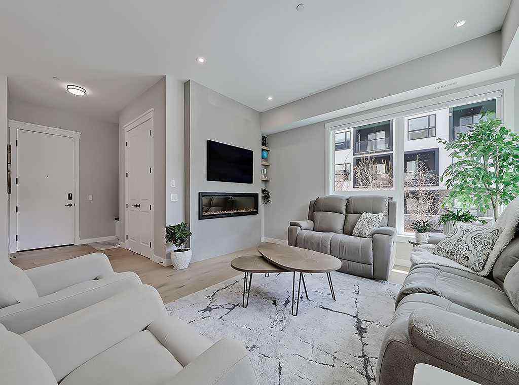 MLS® A2250786 - Unit #201 135 Lebel Crescent NW in University District Calgary, Residential