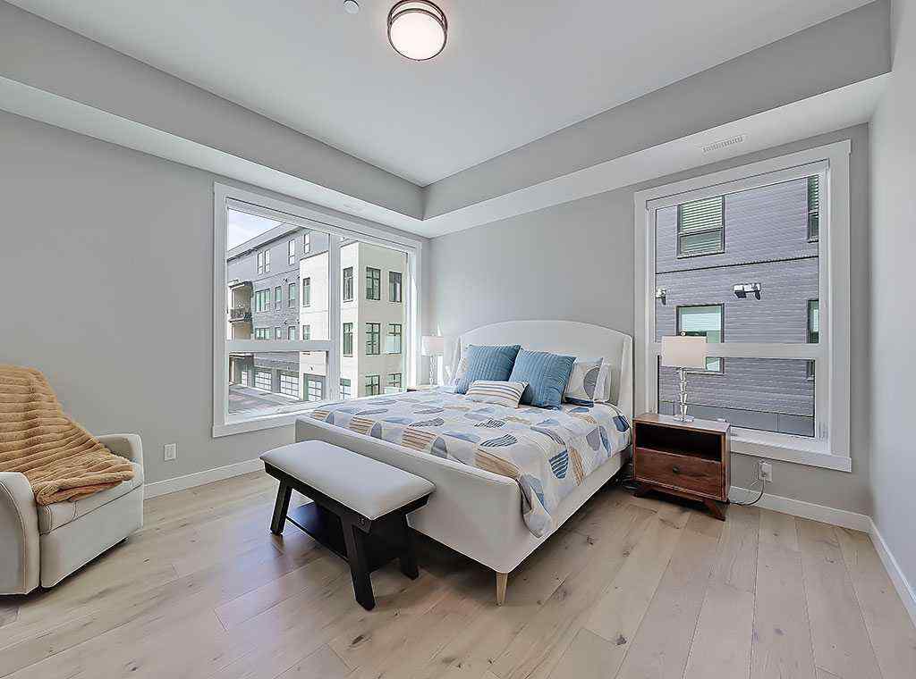 MLS® A2250786 - Unit #201 135 Lebel Crescent NW in University District Calgary, Residential