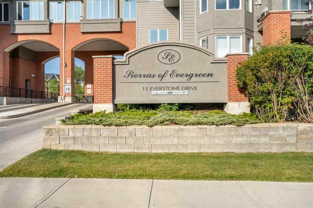 MLS® A2250792 - Unit #207 15 Everstone Drive SW in Evergreen Calgary, Residential
