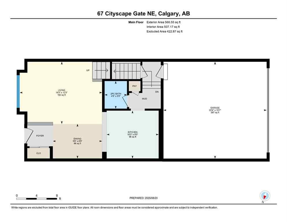 MLS® A2250844 - 67 Cityscape Gate NE in Cityscape Calgary, Residential