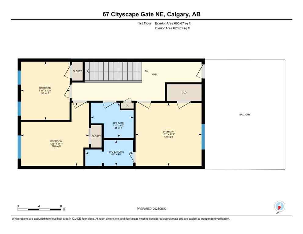 MLS® A2250844 - 67 Cityscape Gate NE in Cityscape Calgary, Residential