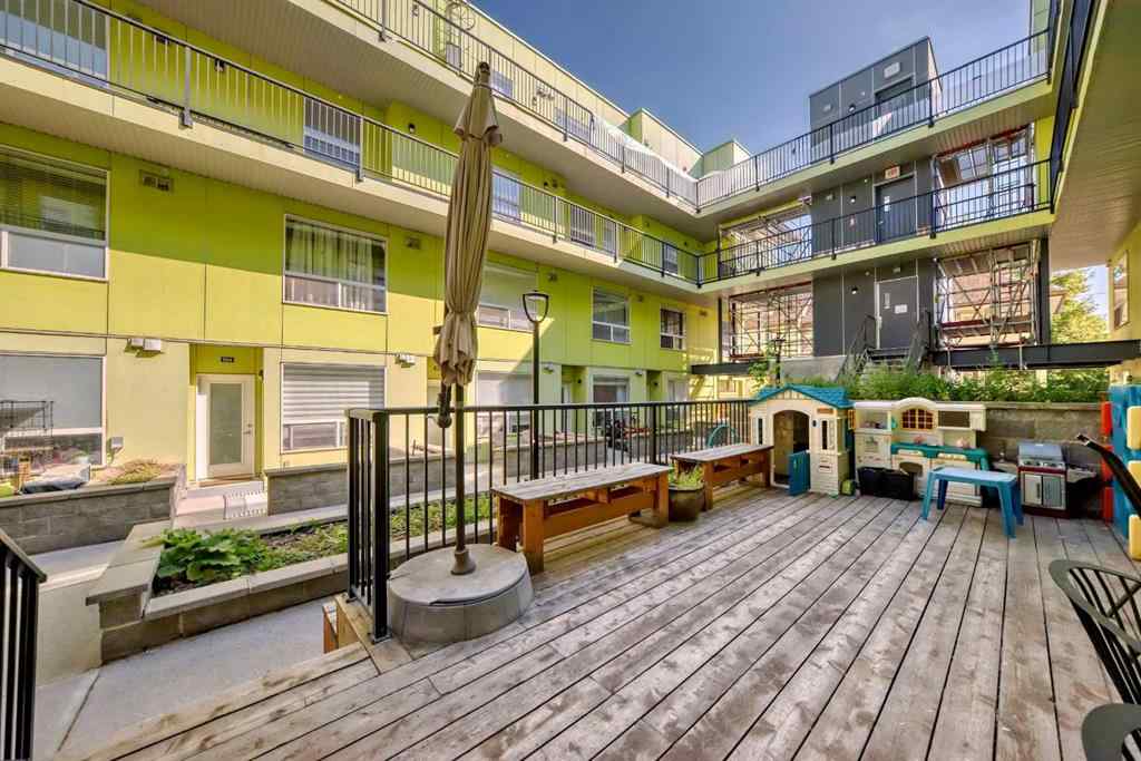 MLS® A2250882 - Unit #106 1740 9 Street NW in Mount Pleasant Calgary, Residential